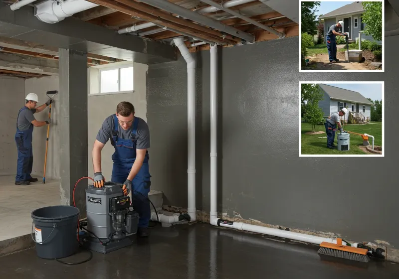 Basement Waterproofing and Flood Prevention process in Beech Grove, IN